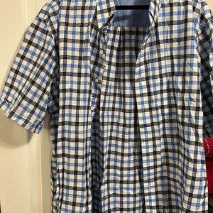 IZOD Saltwater 2XLT Men's Button Shirt